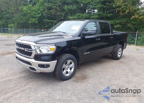 2024 Ram 1500 Big Horn 4X4 5'7 Box from USA, damaged, VIN 1C6RRFFG6RN111096